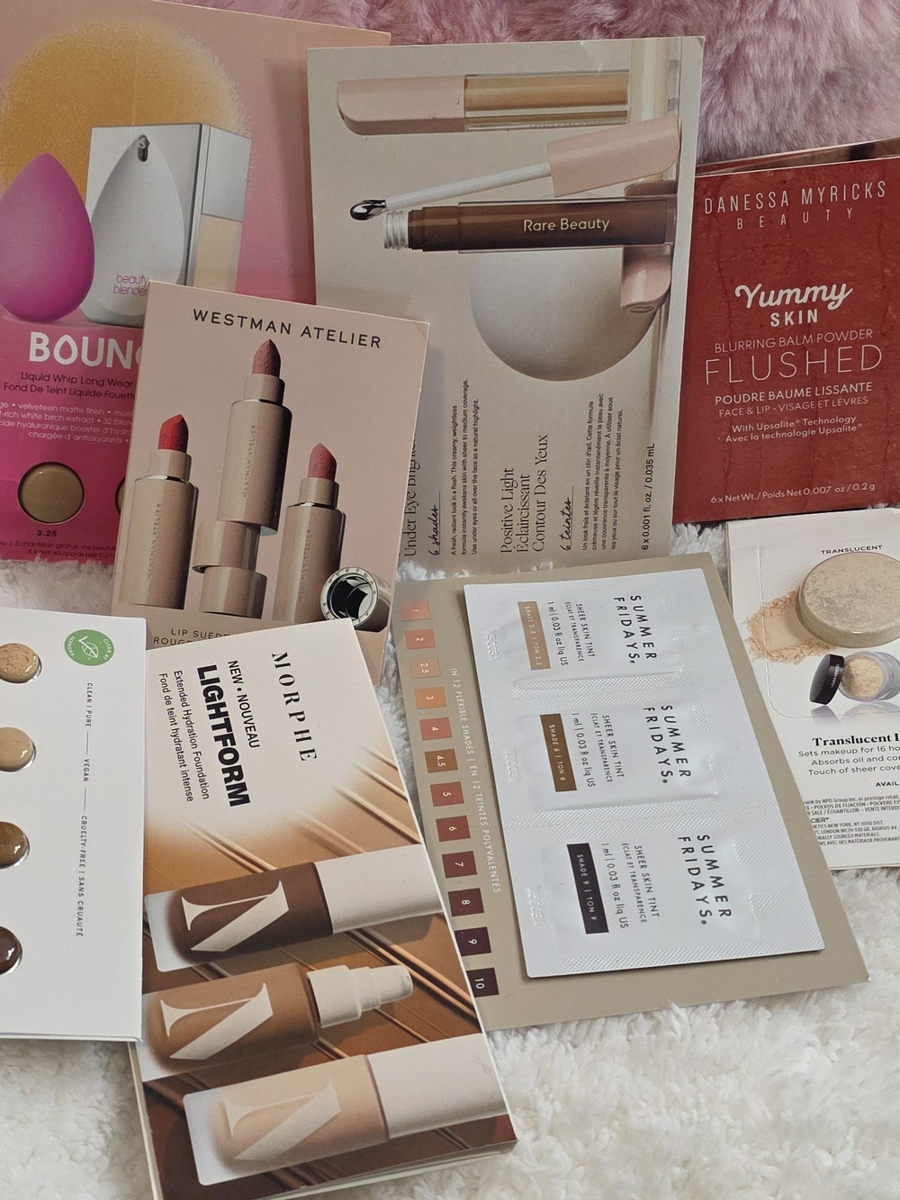 Sephora Women’s Foundation & Neutral Makeup Sampler - Pink & Beige